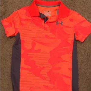 UA boys polo Size S